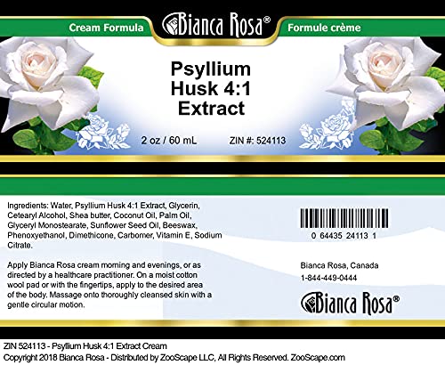 Crema natural Bianca Rosa extracto psyllium hidratante