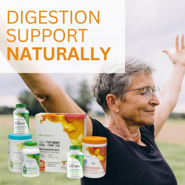 Detalle del empaque del Paquete de Digestión