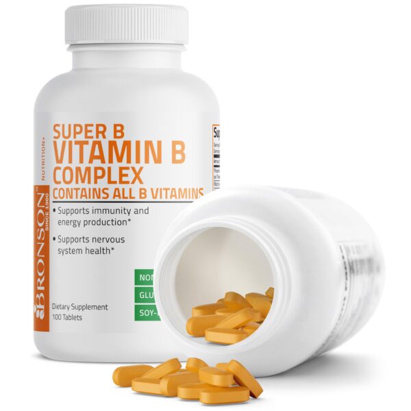 Version 1.0.0 Detalle envase complejo vitamina B Bronson