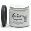 Detalle envase nutriente levadura North Mountain Supply 1 libra