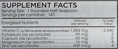 Detalle envase Perque Potent C Guard polvo antioxidante