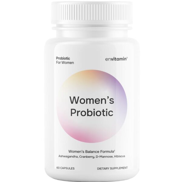 detalle envitamin probióticos para mujeres suplemento