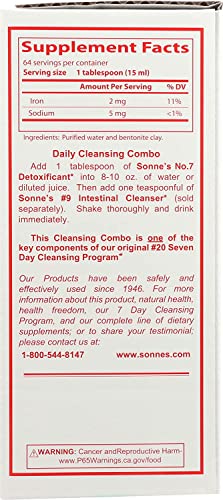 Version 1.0.0 detalle etiqueta detoxificante natural sonnes