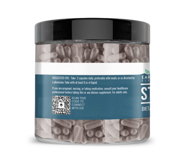 Detalle etiqueta de Earthborn Elements Hierba de San Juan