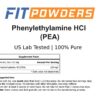 Version 1.0.0 Polvo de feniletilamina de guisante