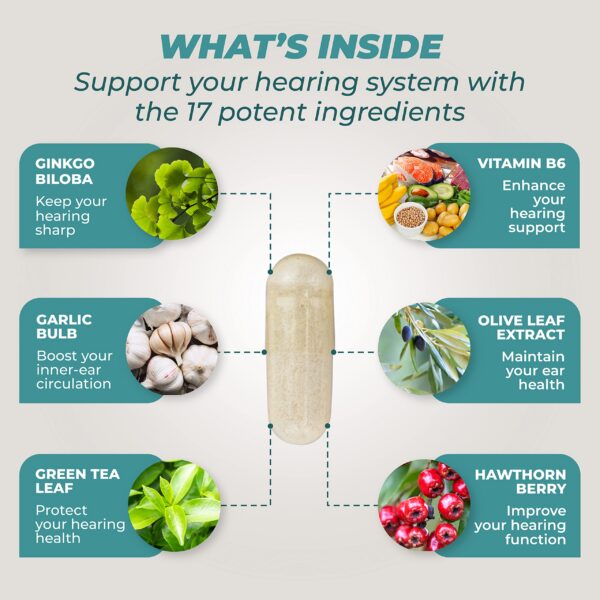 Detalle de la etiqueta Hearing Support Formula