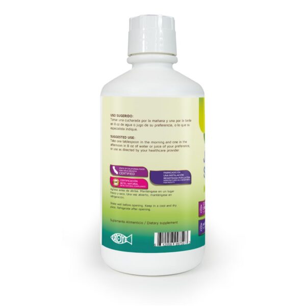 Detalle etiqueta jugo de sábila natural Betel