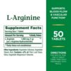 Detalle de la etiqueta L-Arginina 1000 mg