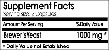 Version 1.0.0 Detalle etiqueta levadura de cerveza 1000mg Naturetition Supplements
