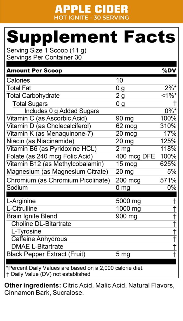 Detalle etiqueta MTN OPS Ignite mezcla energética
