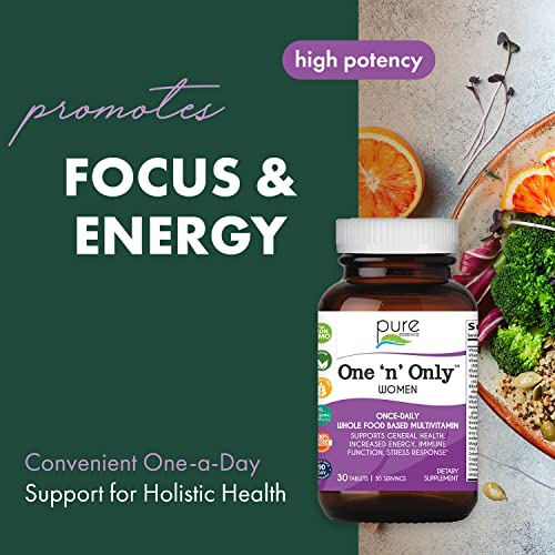 Version 1.0.0 Detalle etiqueta multivitaminico herbal PURE ESSENCE LABS para mujeres