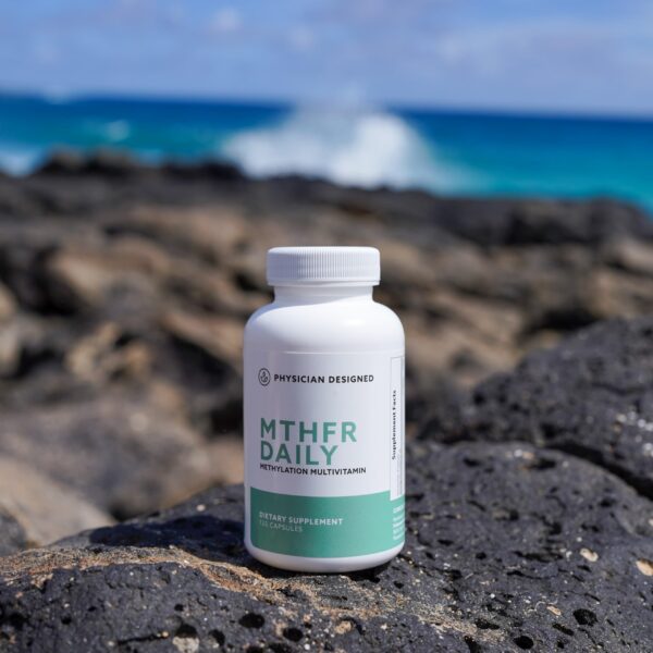 Detalle etiqueta multivitamínico metilado MTHFR PD VARS