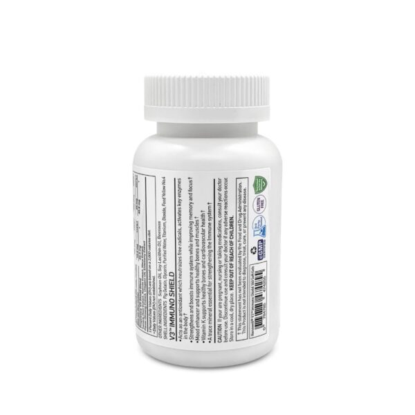 Version 1.0.0 Detalle etiqueta NANOWELL V3 IMMUNO Shield suplemento