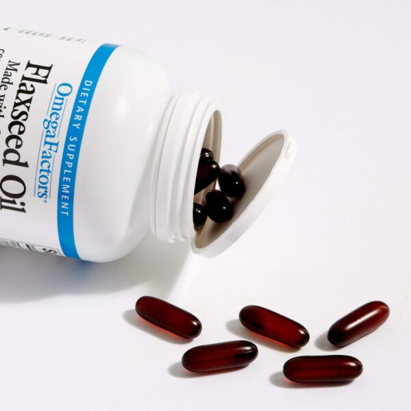 detalle etiqueta omega factors aceite linaza omega 3 6 9