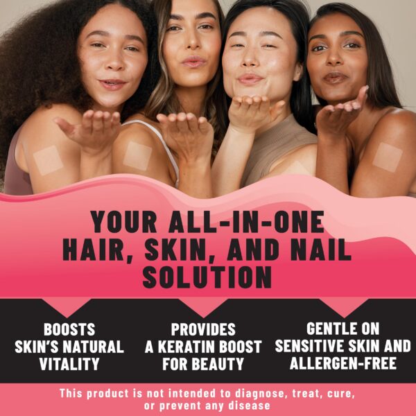 Detalle etiqueta del paquete TOLEVITA parches biotina