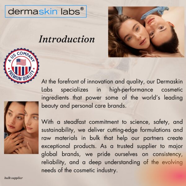 Detalle etiqueta polvo DL-pantenol Naples Cosmeceuticals