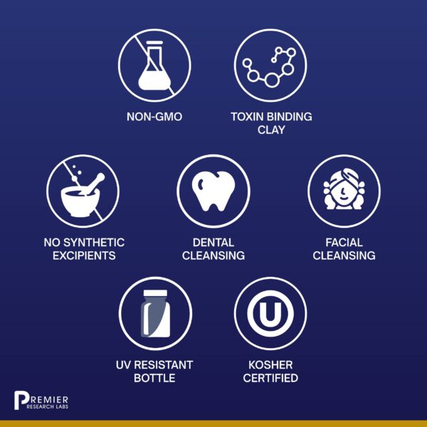 Detalle etiqueta producto Premier Research Labs medi-dental pack