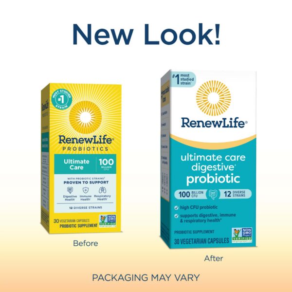 detalle etiqueta productos probioticos renew life ultimate care