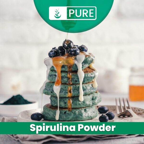 Detalle etiqueta de Pure Original Ingredients espirulina