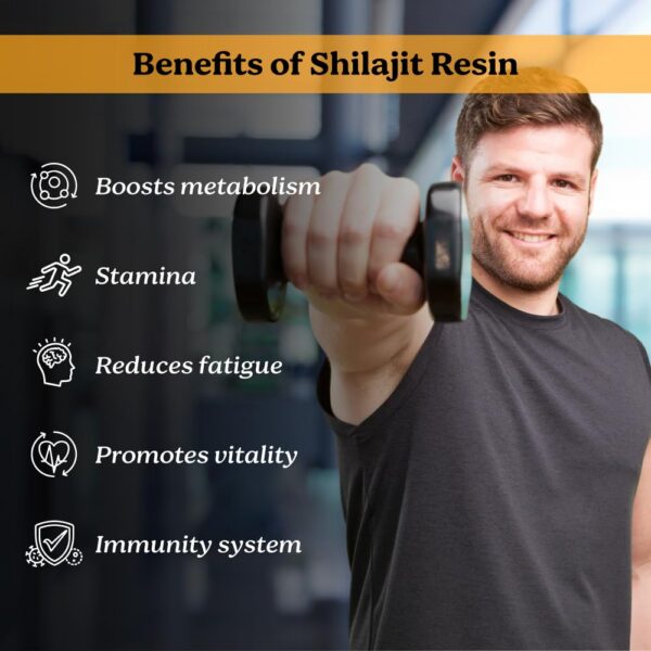 Version 1.0.0 Detalle etiqueta resina Shilajit Life & Pursuits