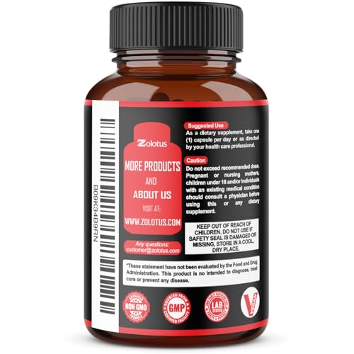 Detalle etiqueta Tribulus Terrestris Zolotus