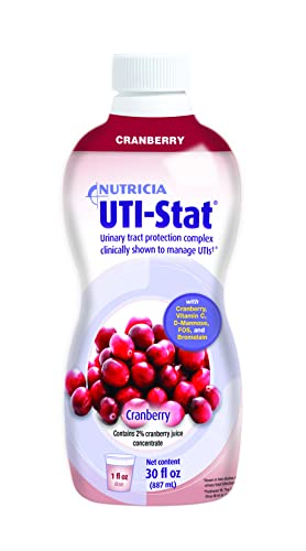 Detalle etiqueta UTI-Stat Nutricia alimento médico para infección urinaria
