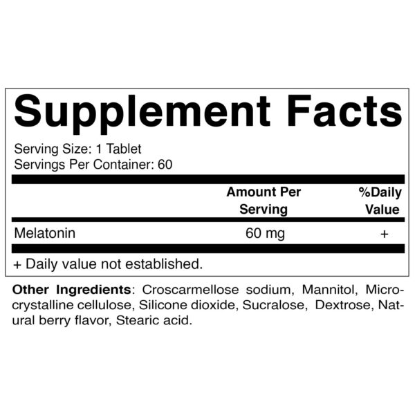 detalle etiqueta vitamatic melatonina 60mg