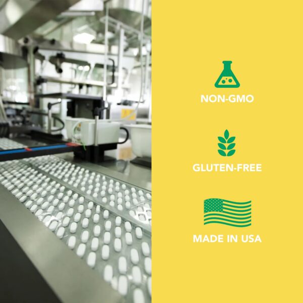 Detalle de la etiqueta con vitaminas