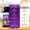 detalle etiquetas SugarMD mezcla para sueño y relajación