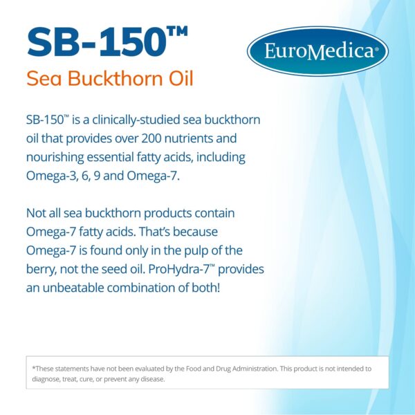 Detalle Euromedica ProHydra-7 ingredientes aceite espino amarillo