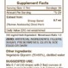 Detalle del extracto herbal sin alcohol de sheep sorrel