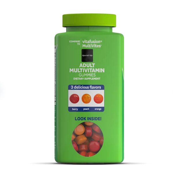 Detalle frasco gomitas multivitamínicas MUNCHIE MIX