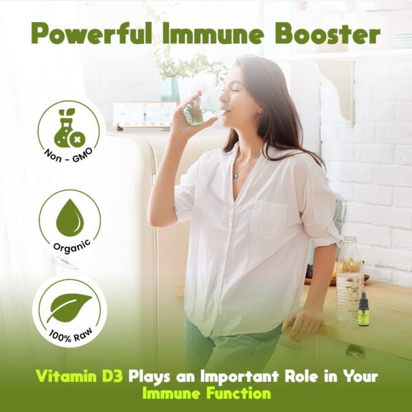 Detalle frasco gotas líquidas vitaminas D3K2 ACTIVATION