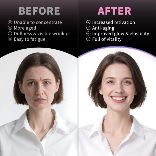 Detalle goma NAD+ pureza alta 500mg Herbance.