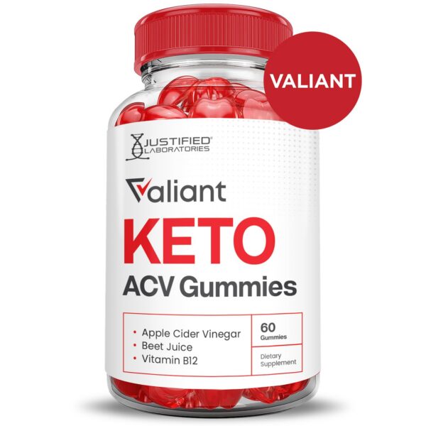 Detalle de gominolas Valiant Keto ACV