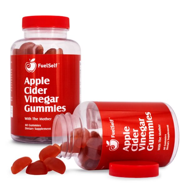 Version 1.0.0 Detalle gomita FuelSelf vitaminas B12 y B6 con vinagre sidra manzana