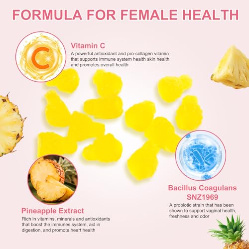 Detalle gomita probiótica femenina Source Feminine