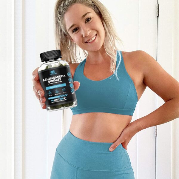 Gomitas Ashwagandha Effective Nutra suplemento 90 conteo