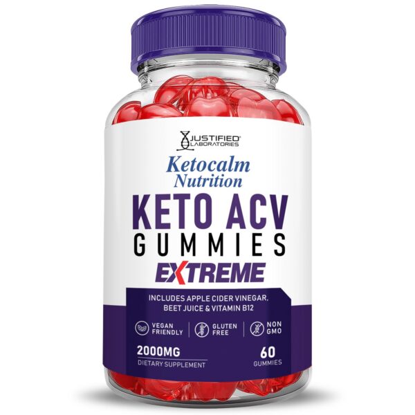 Gomitas Keto ACV Nutrición Keto Calm veganas sin OGM