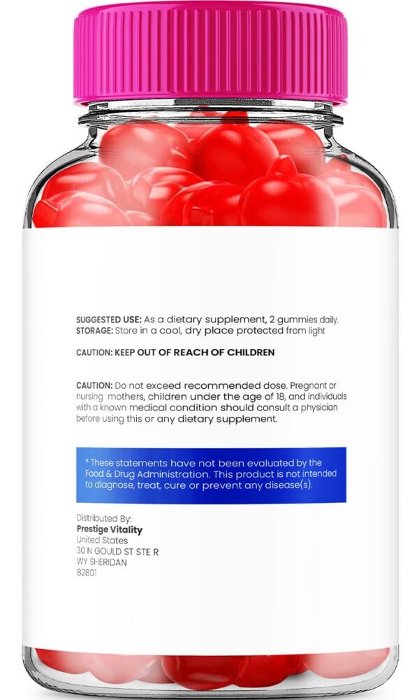 Detalle gomitas KetoBod con vitamina B12 y beneficios ACV