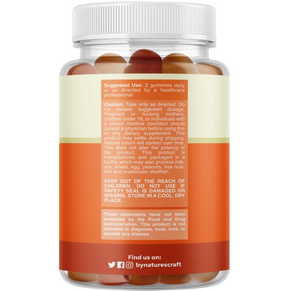 Version 1.0.0 Detalle gomitas multivitamínicas Natures Craft vitaminas y minerales