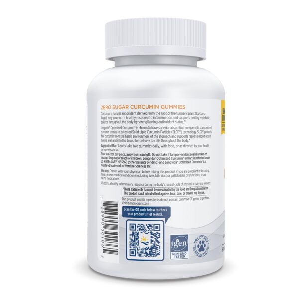 Detalle gomitas Nordic Naturals sabor mango