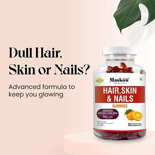 Detalle de gomitas NUTRICIÓN para cabello y piel