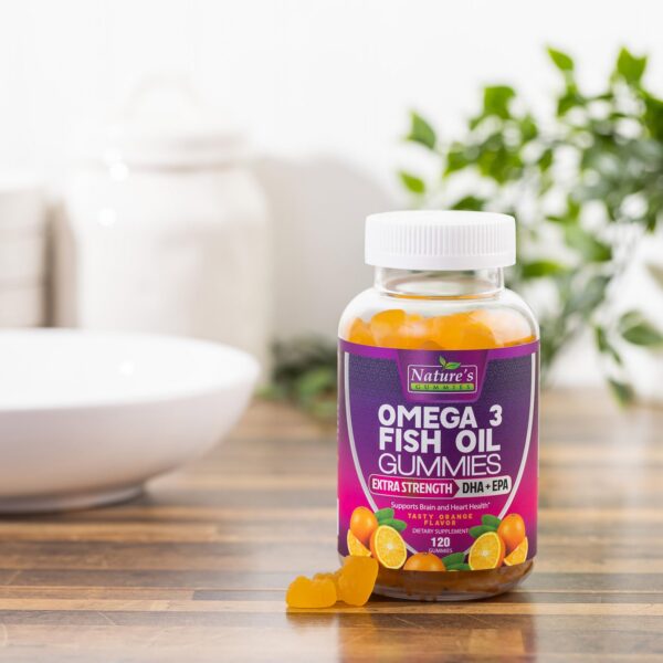 Gomitas omega-3 detalle
