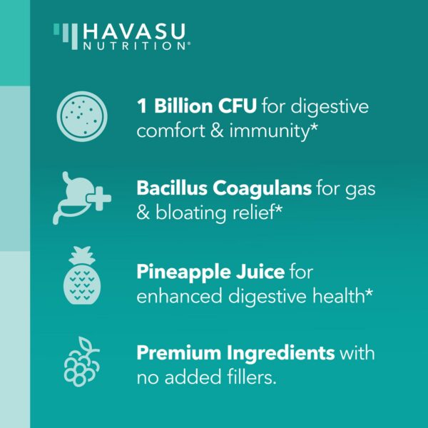 Detalle gomitas probióticas sin gluten y vegetarianas