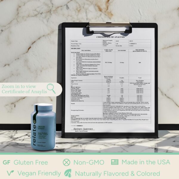 Detalle gomitas relate Mood Daily Happy Berry