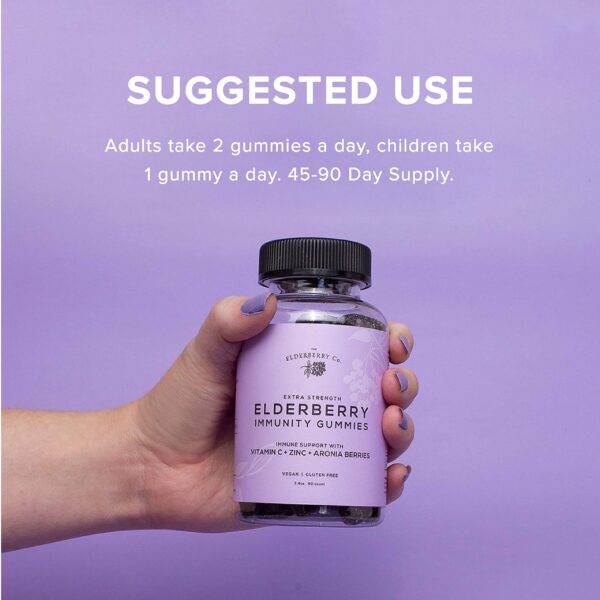 Detalle gomitas saúco extra fuertes 300 mg