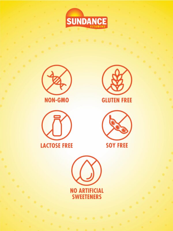 Detalle gomitas con vitaminas prenatales Sundance