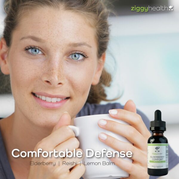 Version 1.0.0 Detalle gotas tintura orgánica saúco Ziggy Health