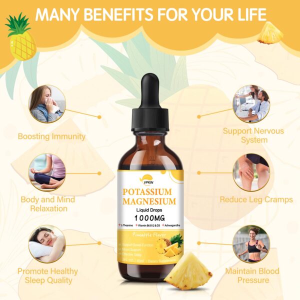 Detalle del gotero y etiqueta del producto